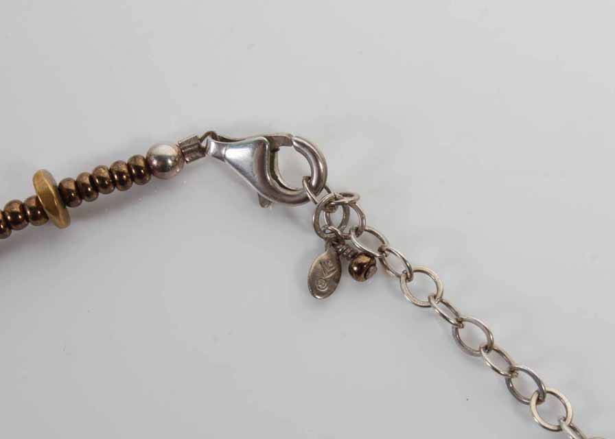 Pair of Handcrafted Silpada Designs Sterling Silver Multi-Bead Necklaces