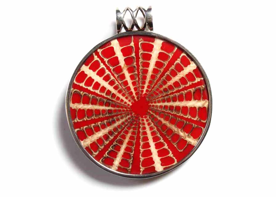 Handcrafted Silpada Designs Sterling Silver Sunburst Pendant