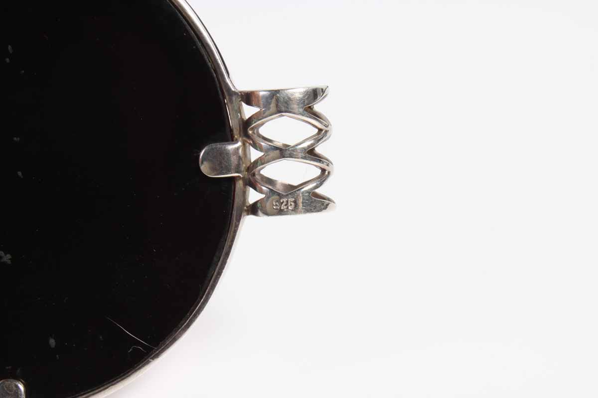 Handcrafted Silpada Designs Sterling Silver Sunburst Pendant