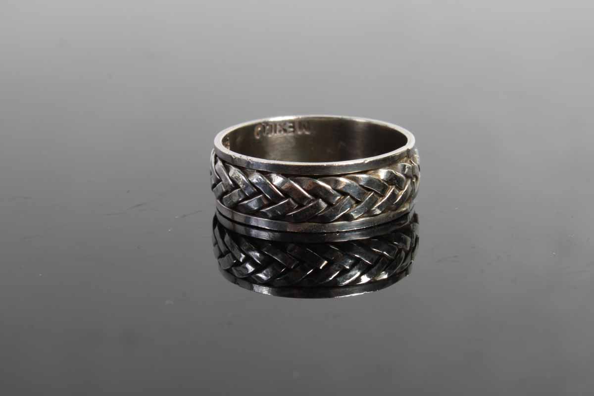 Pair of Sterling Silver Rings