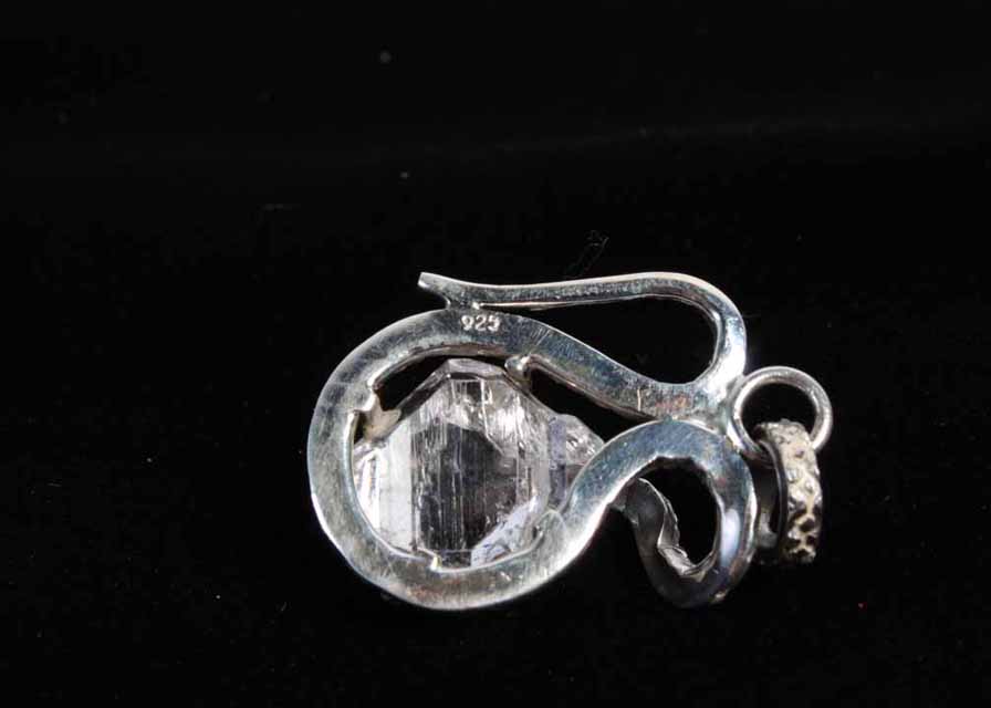 Sterling Silver Serpent Pendant