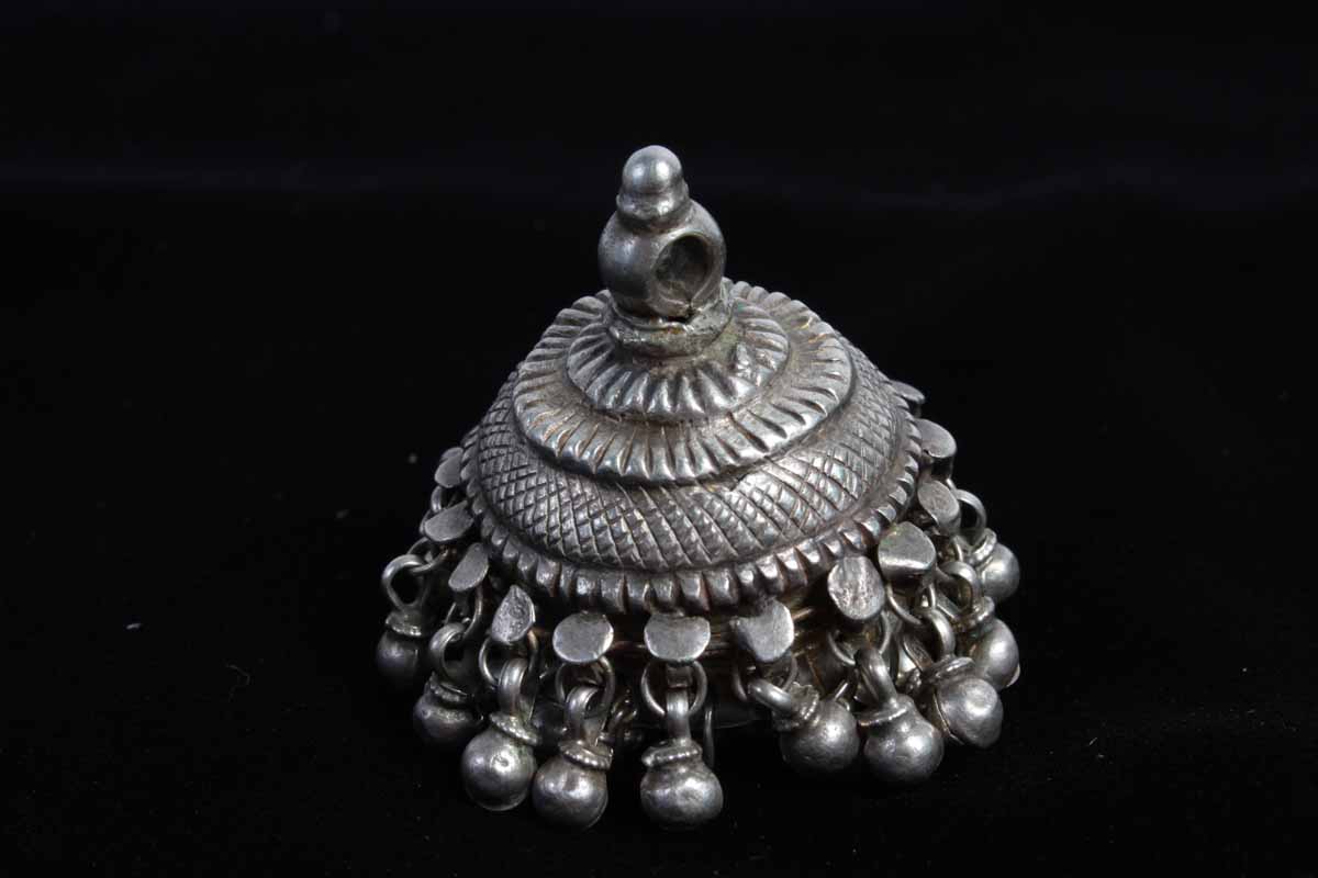 Pair of Bohemian Inspired Bell Tassle Pendants