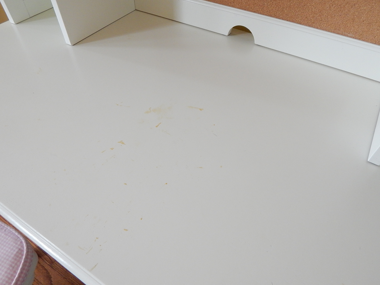 Pottery Barn Kids White Desk, Hutch, and Chair