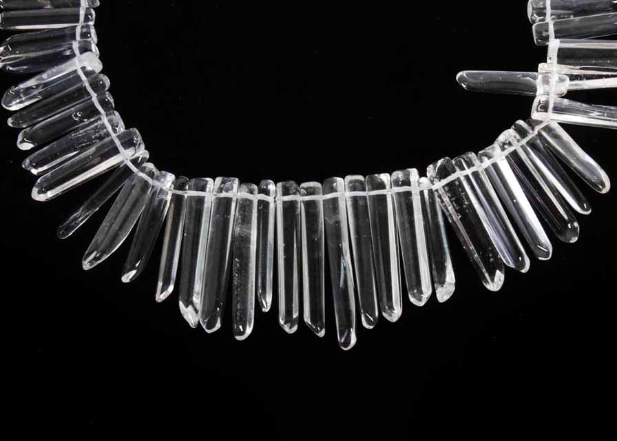 Artisan Icicle Quartz Neckace