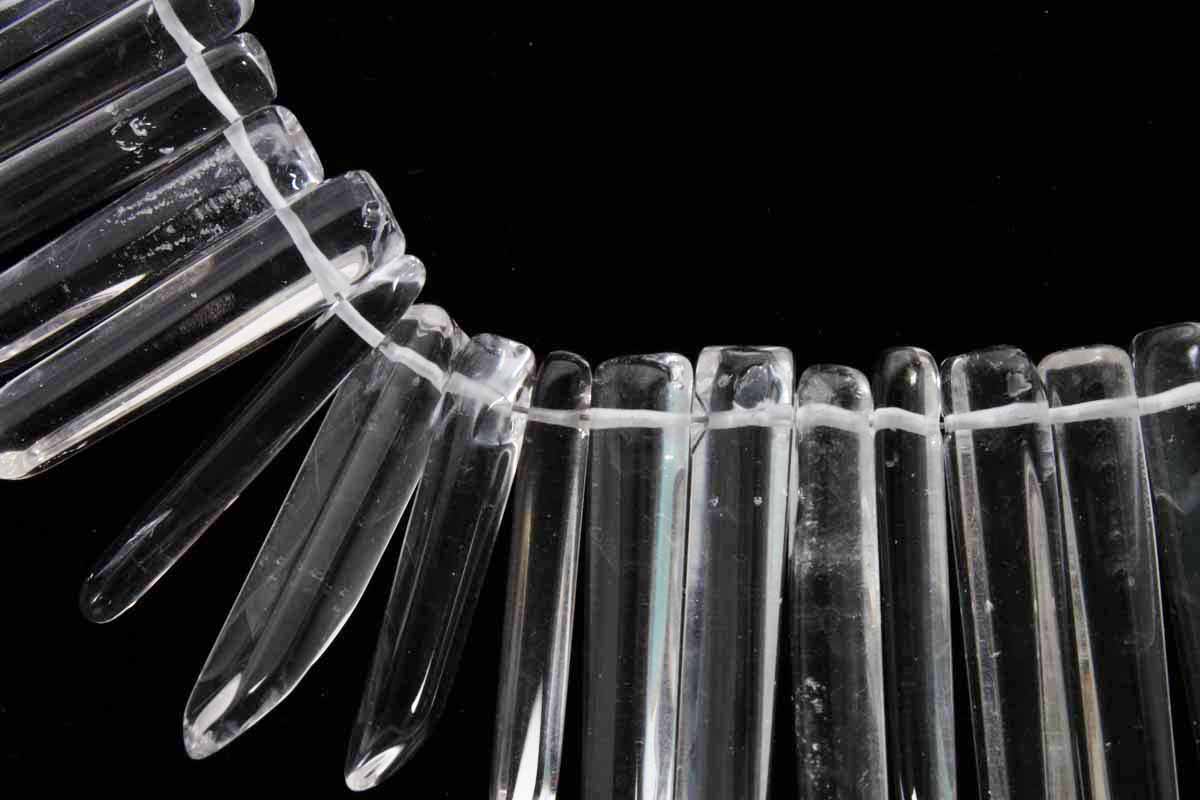 Artisan Icicle Quartz Neckace