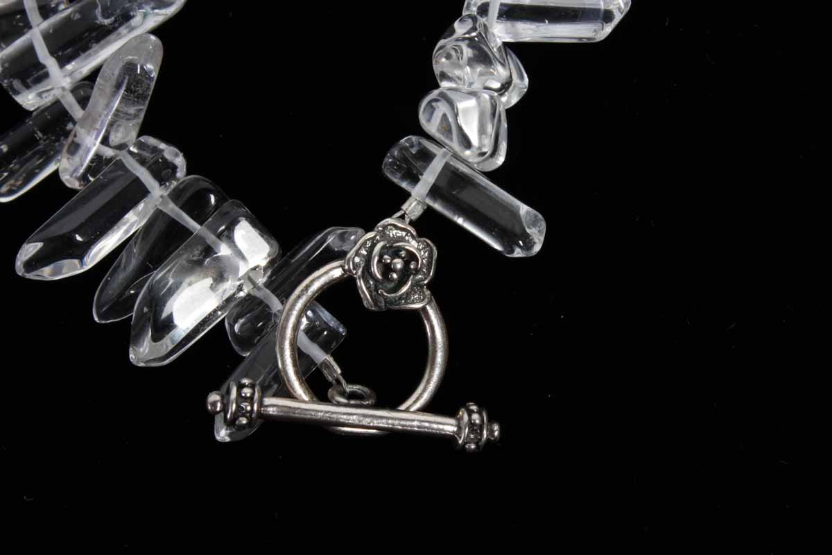 Artisan Icicle Quartz Neckace