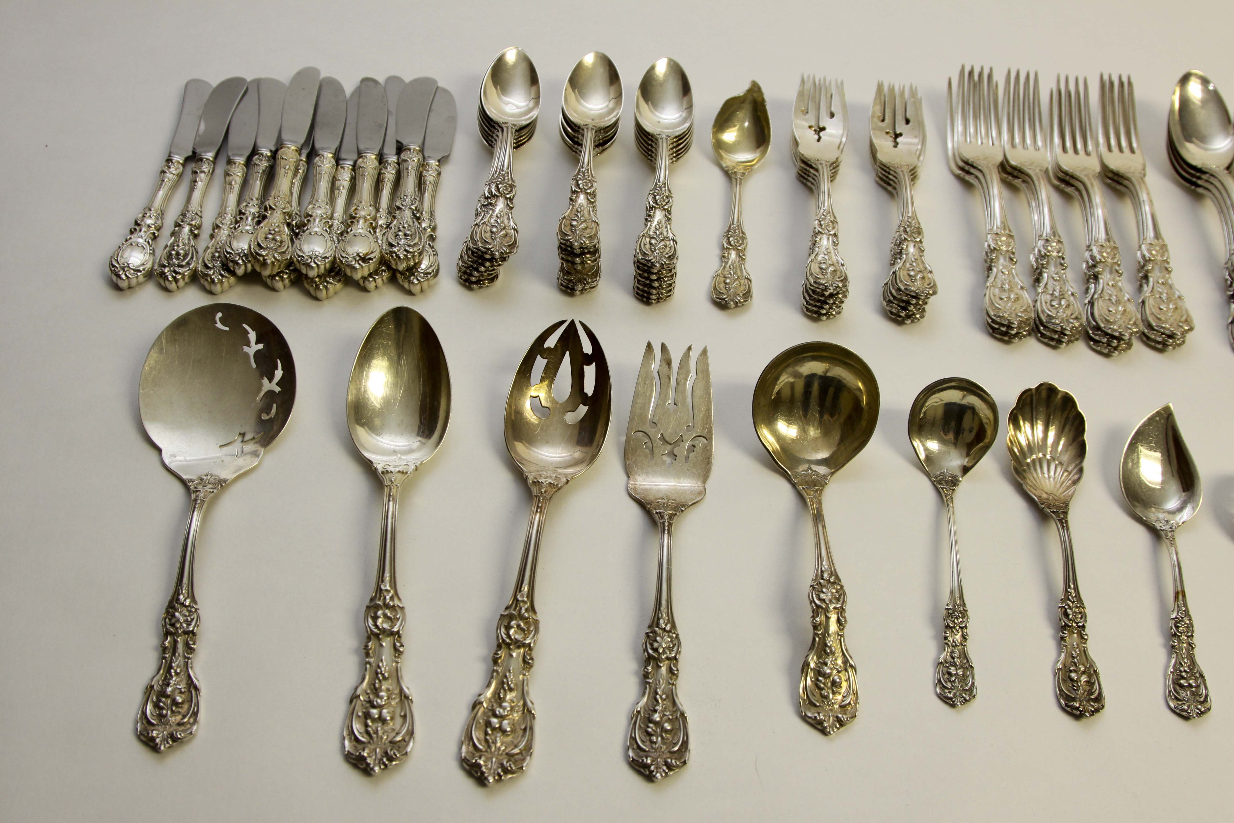 Reed and Barton Sterling Silver Flatware 'Francis 1' Pattern