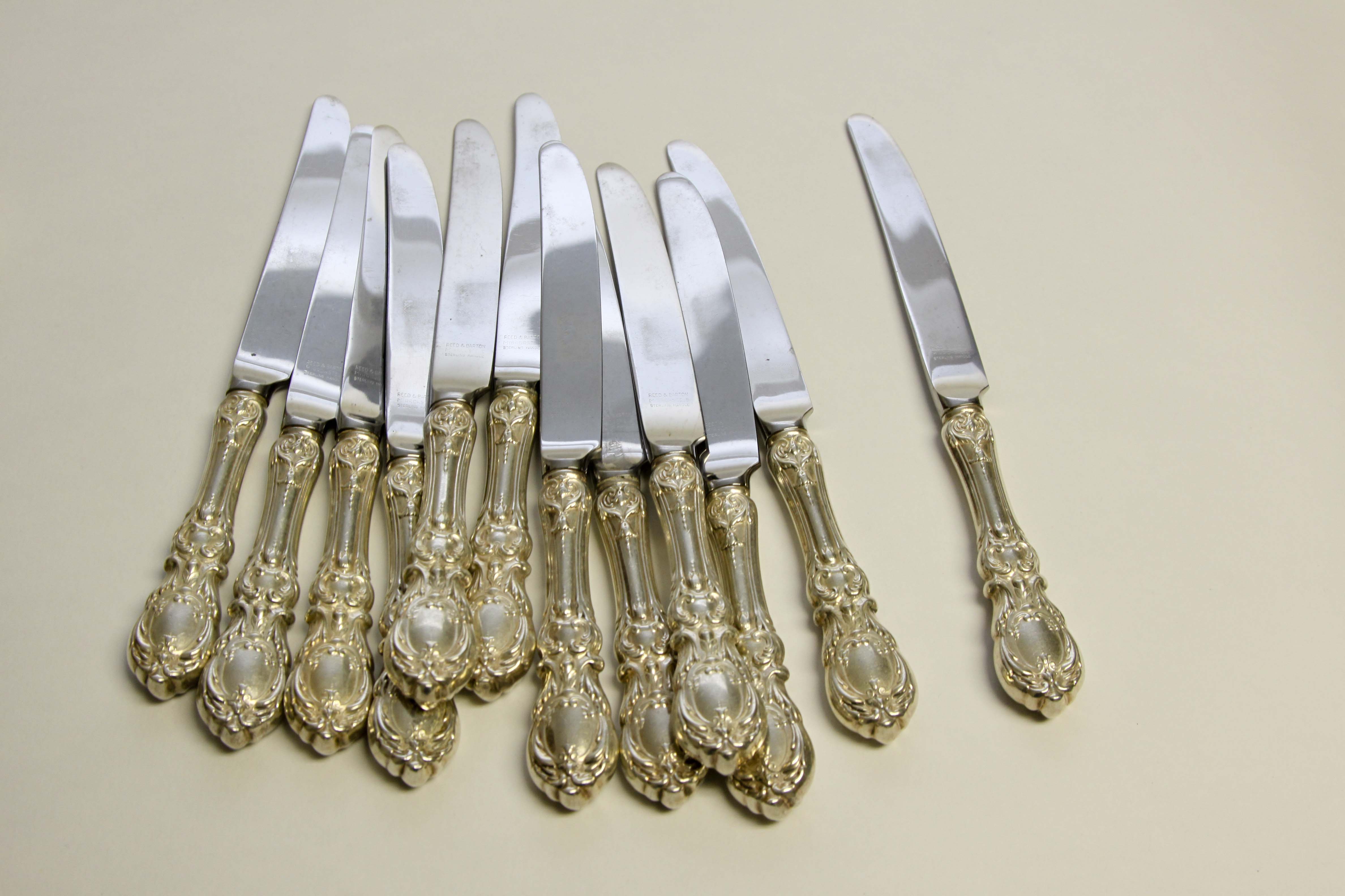Reed and Barton Sterling Silver Flatware 'Francis 1' Pattern