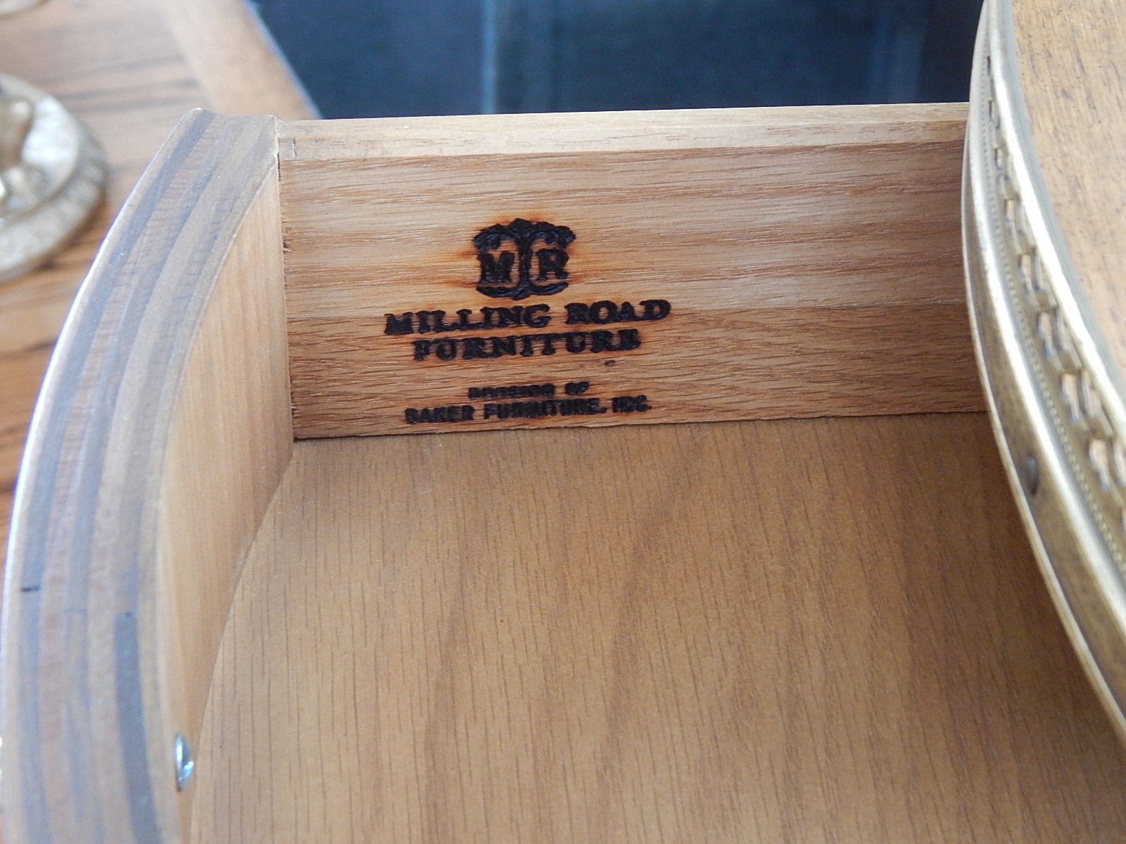 Baker Furniture French Louis XVI Style Round Walnut Tables