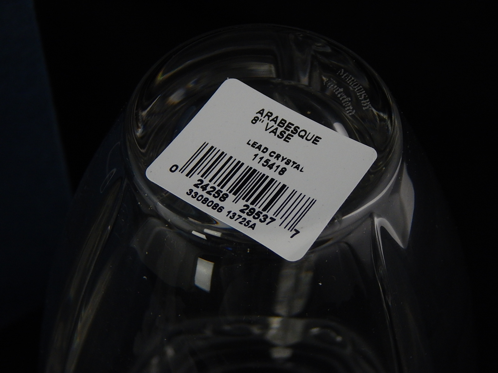 Marquis by Waterford Vase - 'Arabesque'