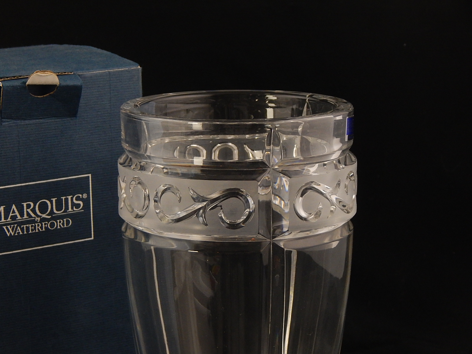 Marquis by Waterford Vase - 'Arabesque'