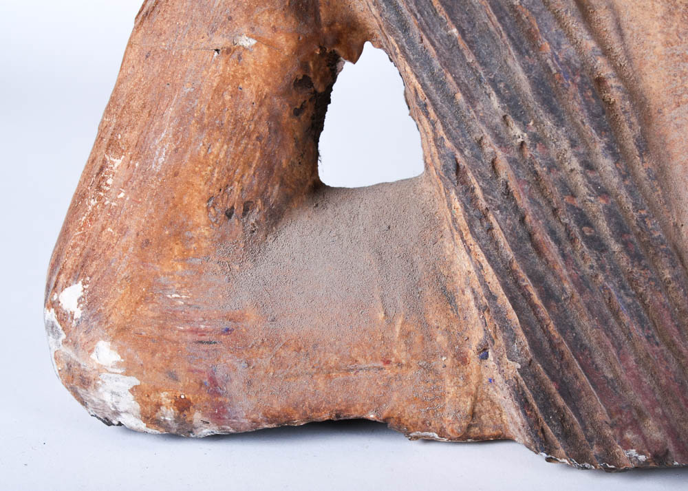 Carved Wood Mermaid Figure