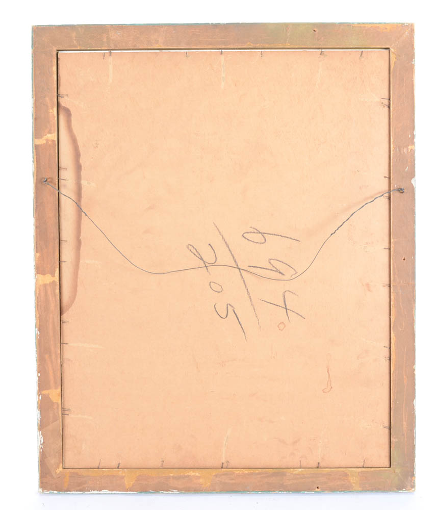 Gary Smith Pastel Portrait of Tom Selleck