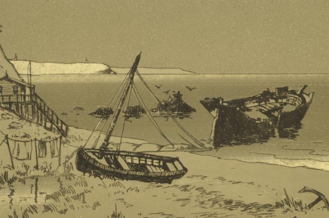 Quartet of Lionel Barrymore Gold Foil Etchings