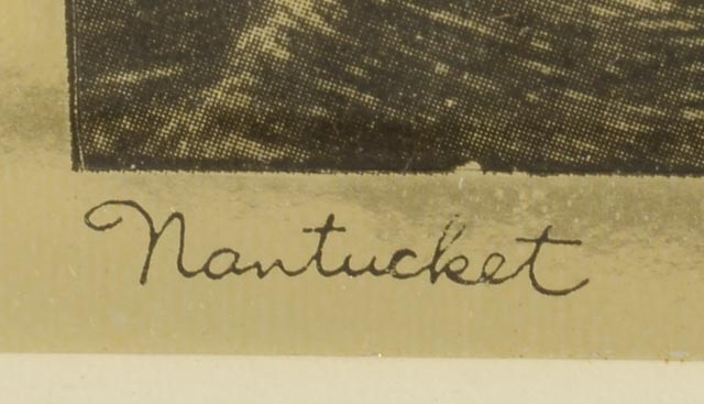 Quartet of Lionel Barrymore Gold Foil Etchings