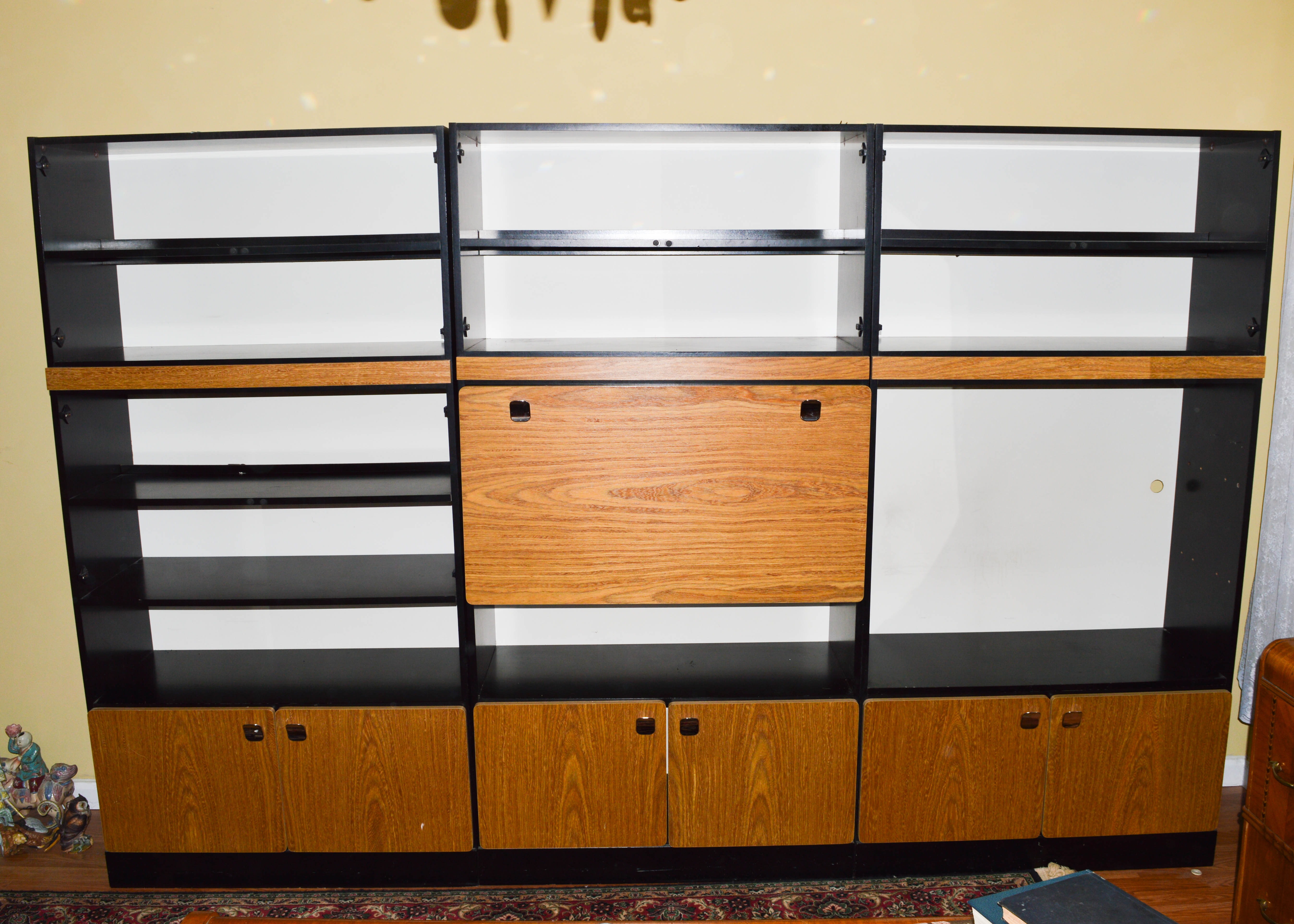 Laminate Shelving Trio