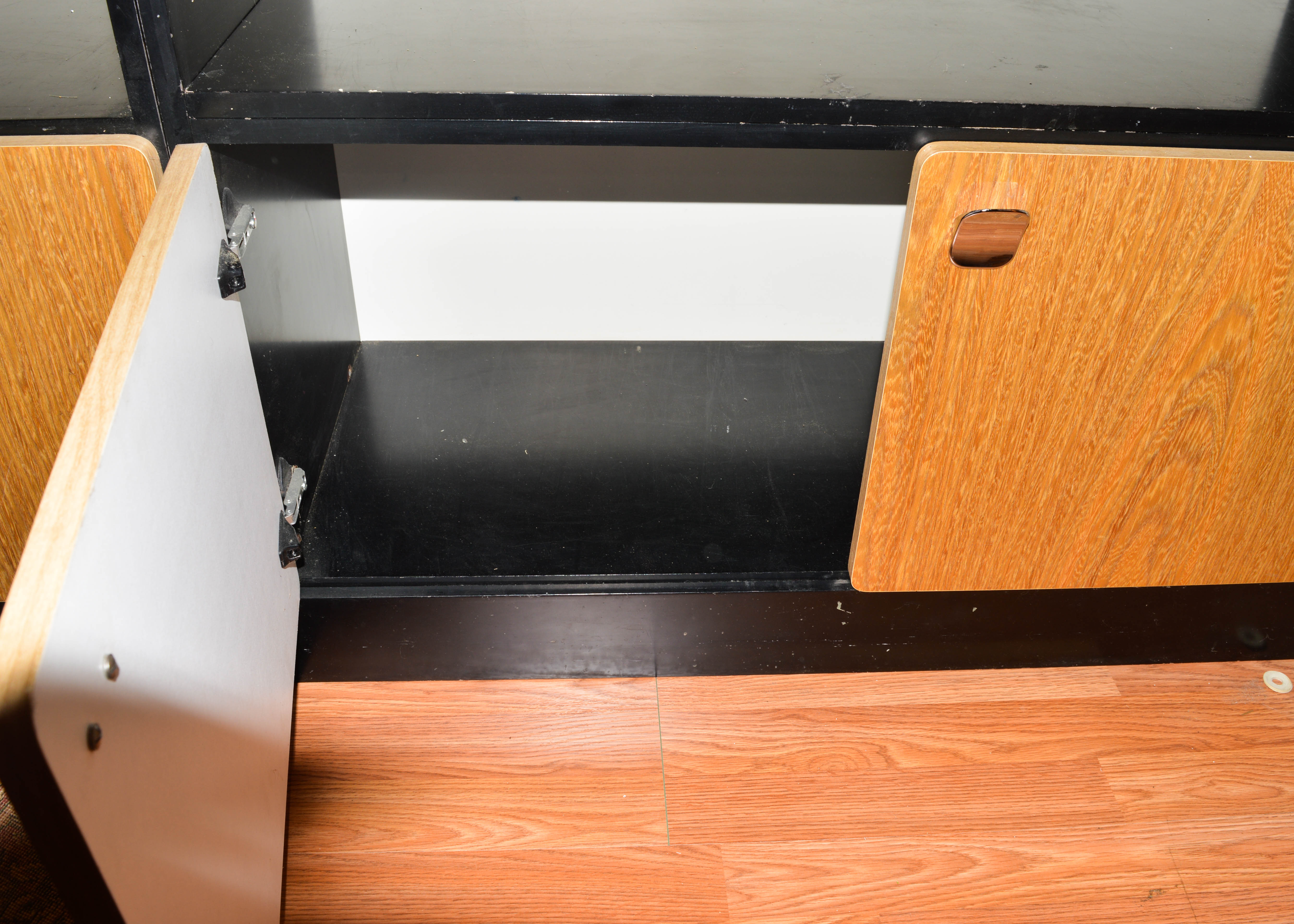 Laminate Shelving Trio