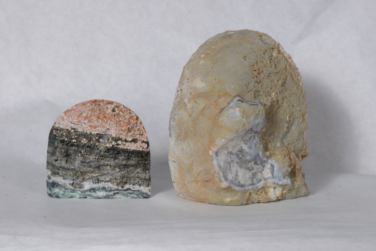 Polished Ocean Jasper and Agate