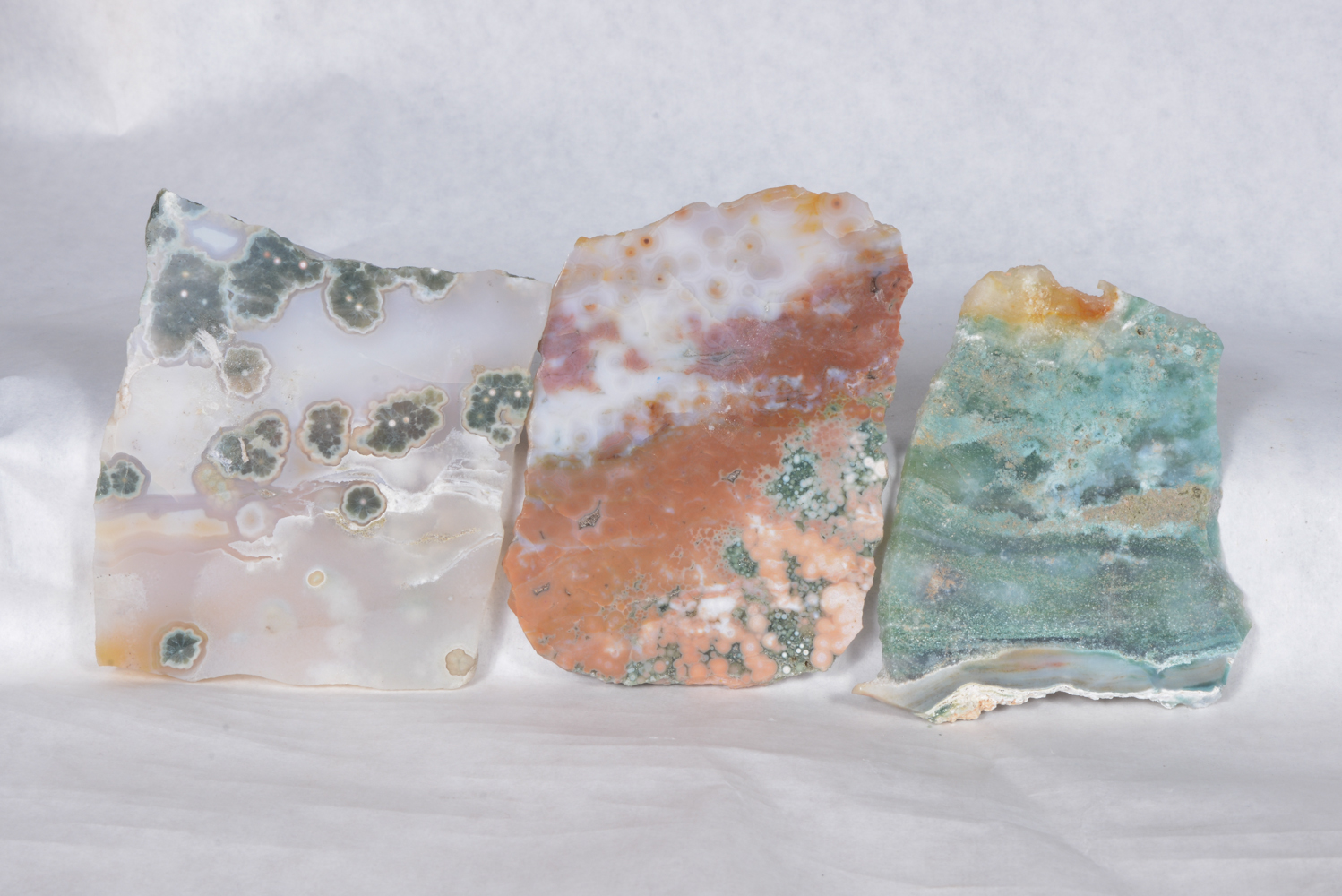 Polished Ocean Jasper and Agate