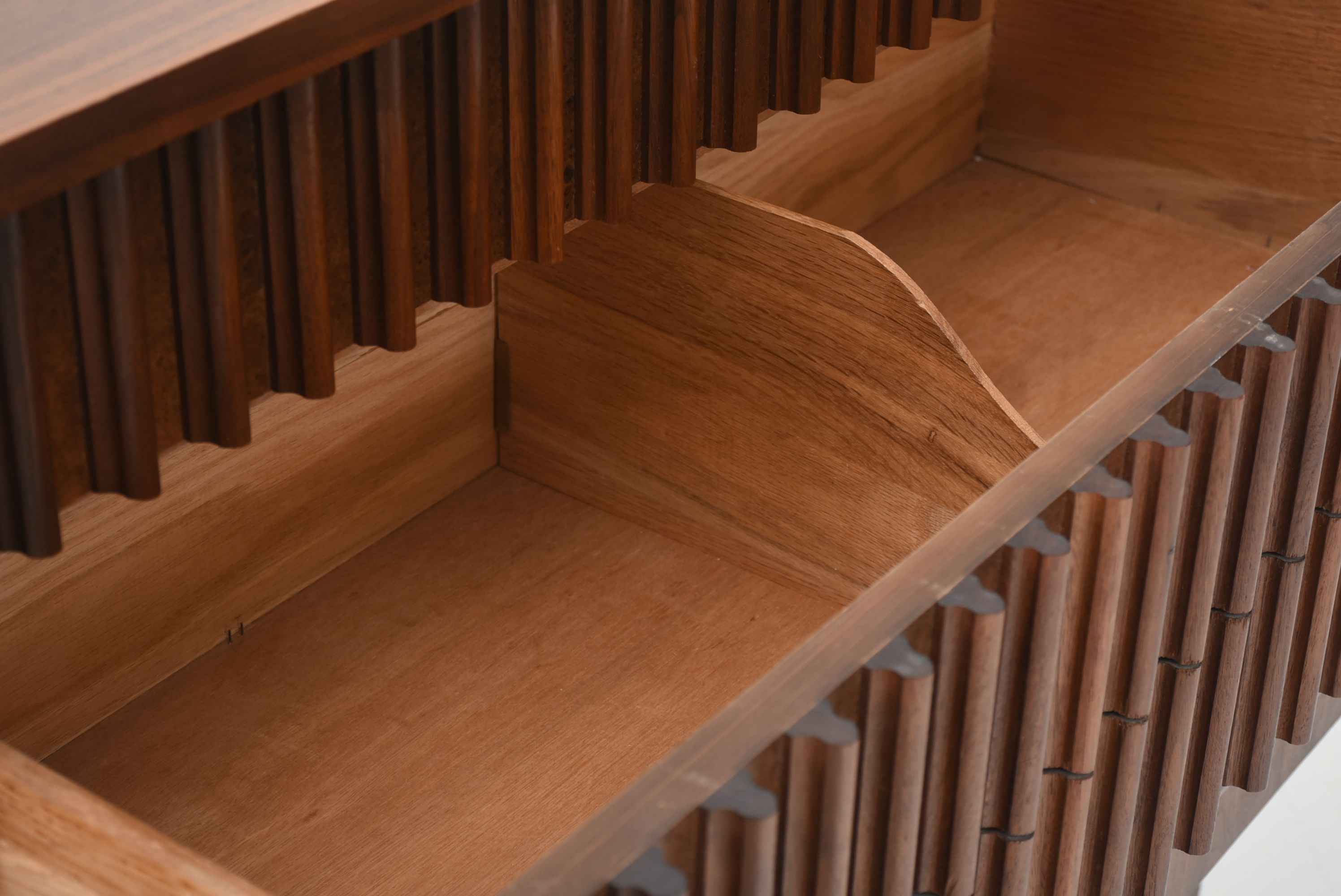 Mid-Century Modern Walnut Chest of Drawers