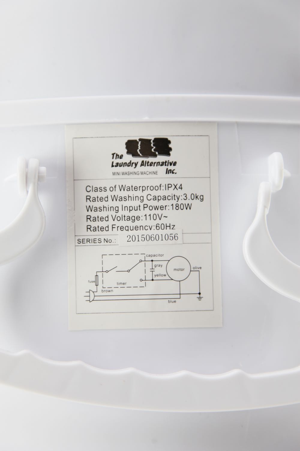 The Laundry Alternative Mini Washing Machine