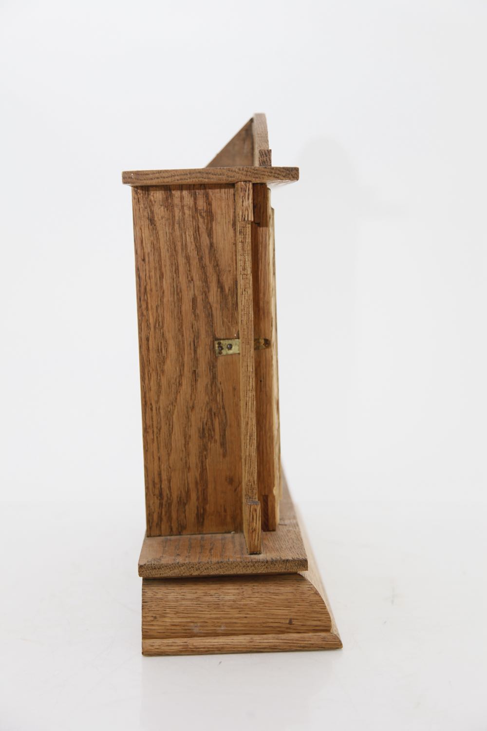 Ingraham Eight Day Oak Mantel Clock