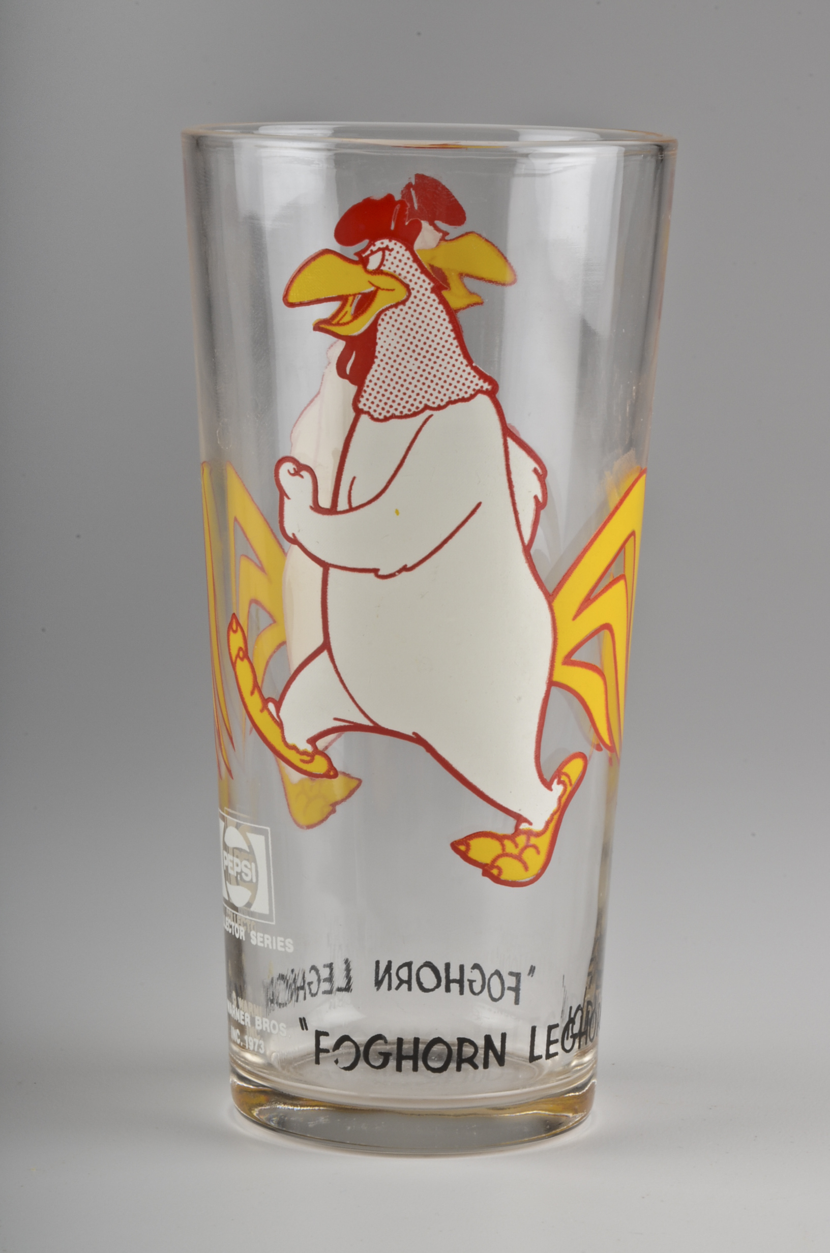 Seven Collectible Pepsi Glasses with Cartoon Characters