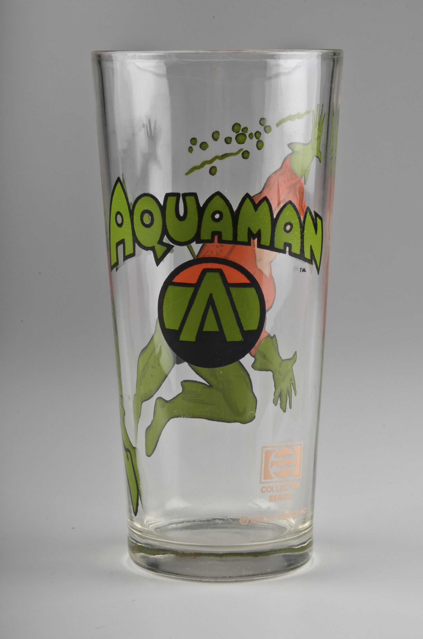 Seven Collectible Pepsi Glasses with Cartoon Characters