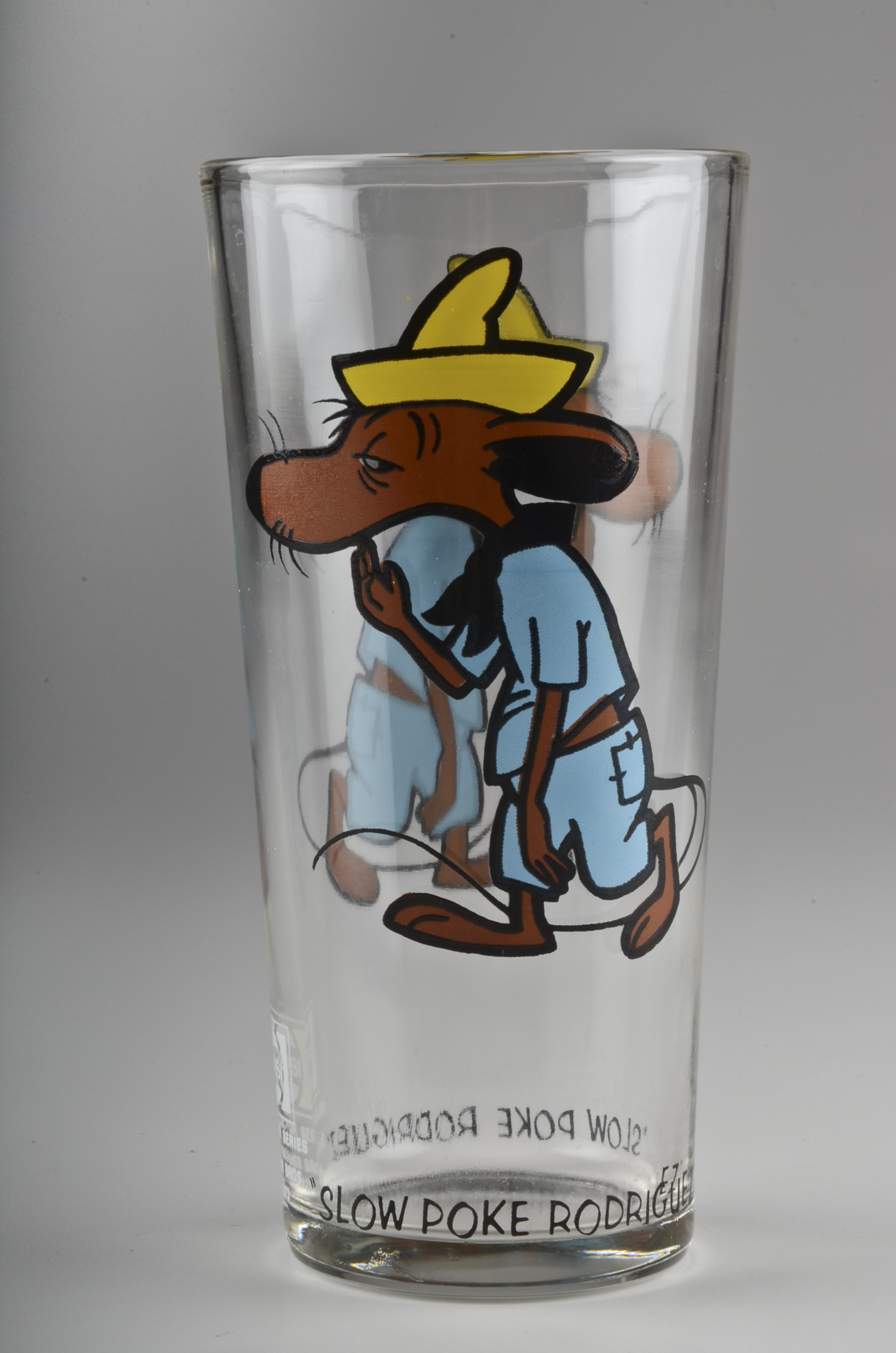 Seven Collectible Pepsi Glasses with Cartoon Characters