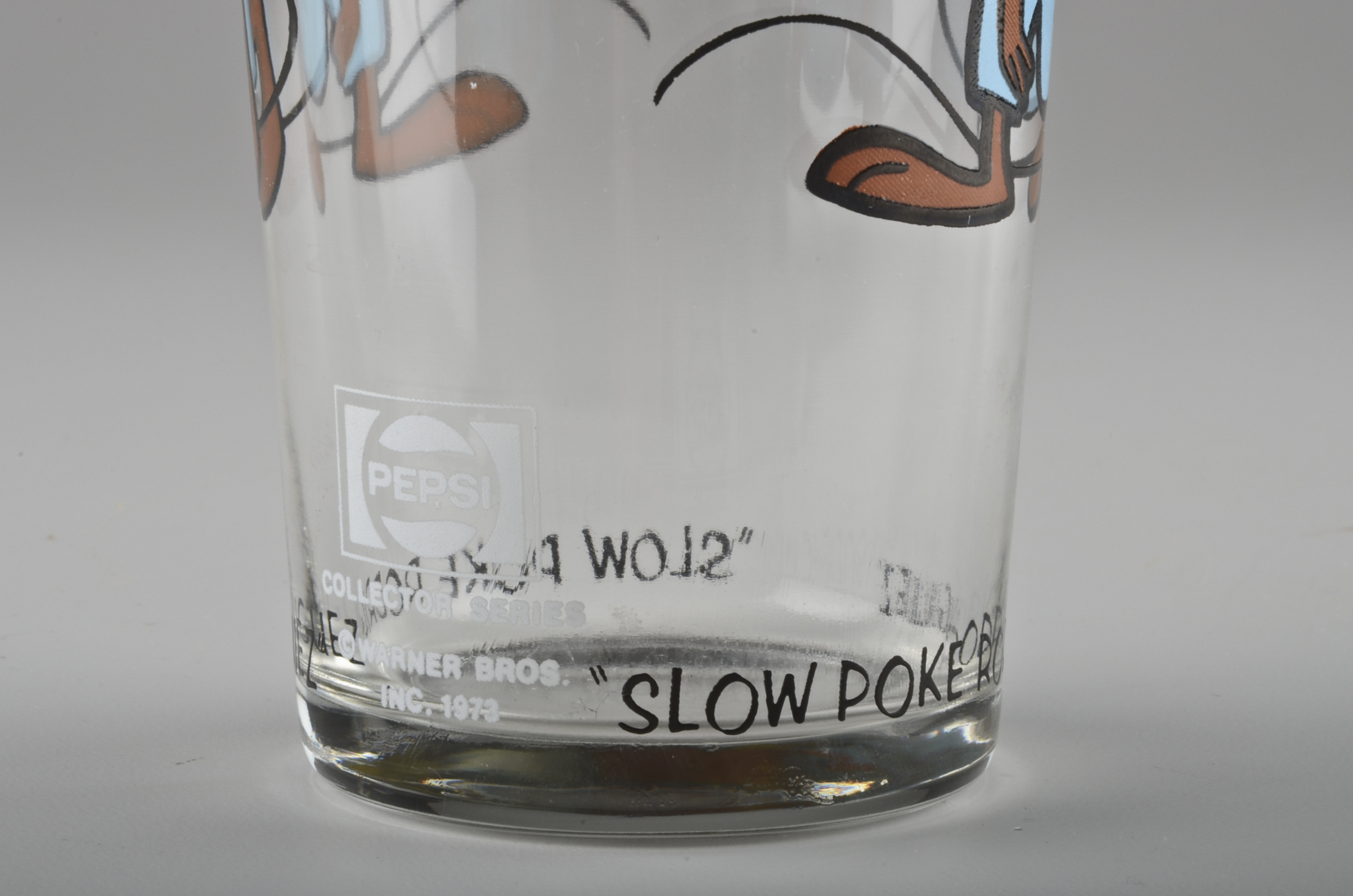 Seven Collectible Pepsi Glasses with Cartoon Characters