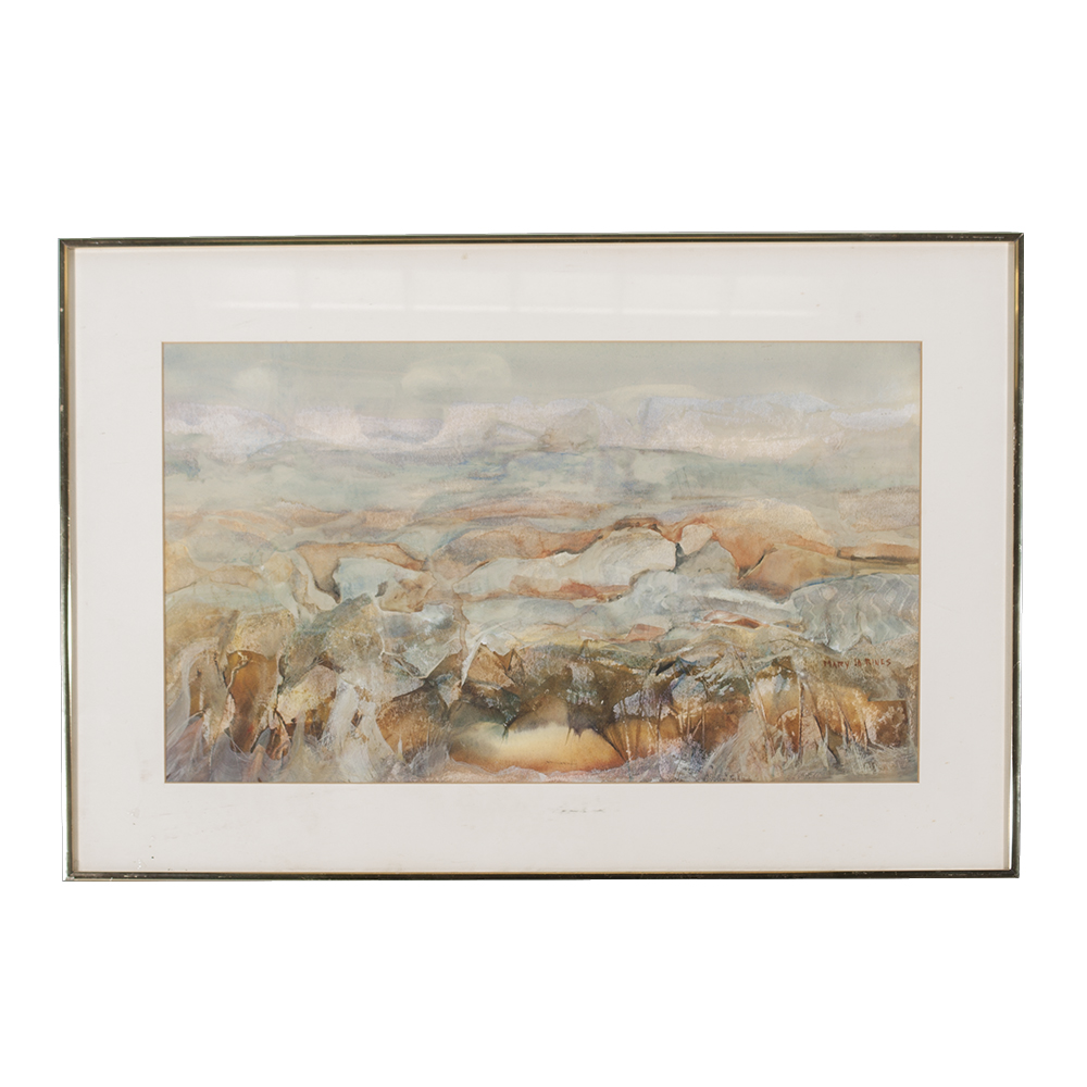 Mary Jo Rines Landscape Watercolor