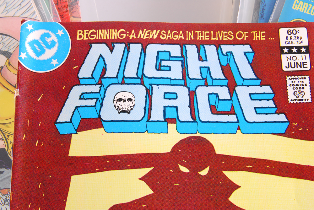 Array of Vintage DC Comics