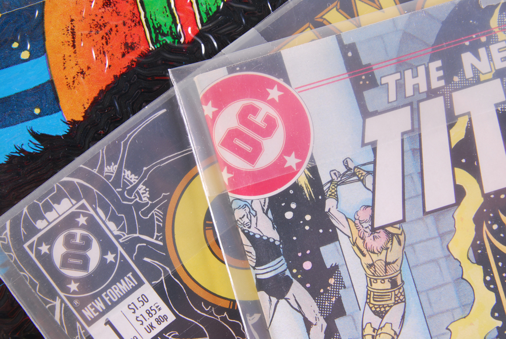 Array of Vintage DC Comics