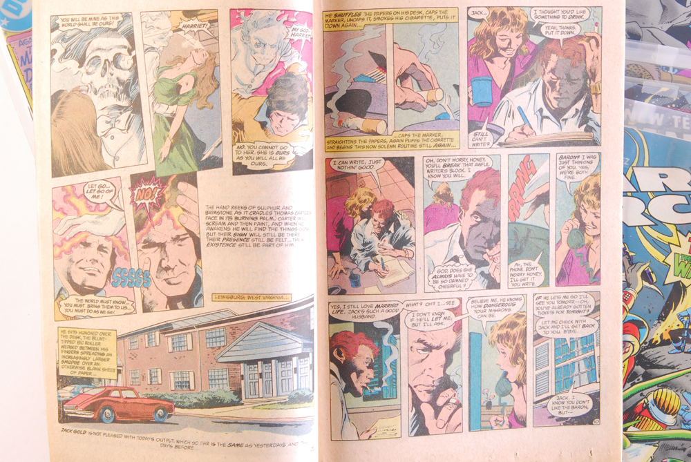 Array of Vintage DC Comics