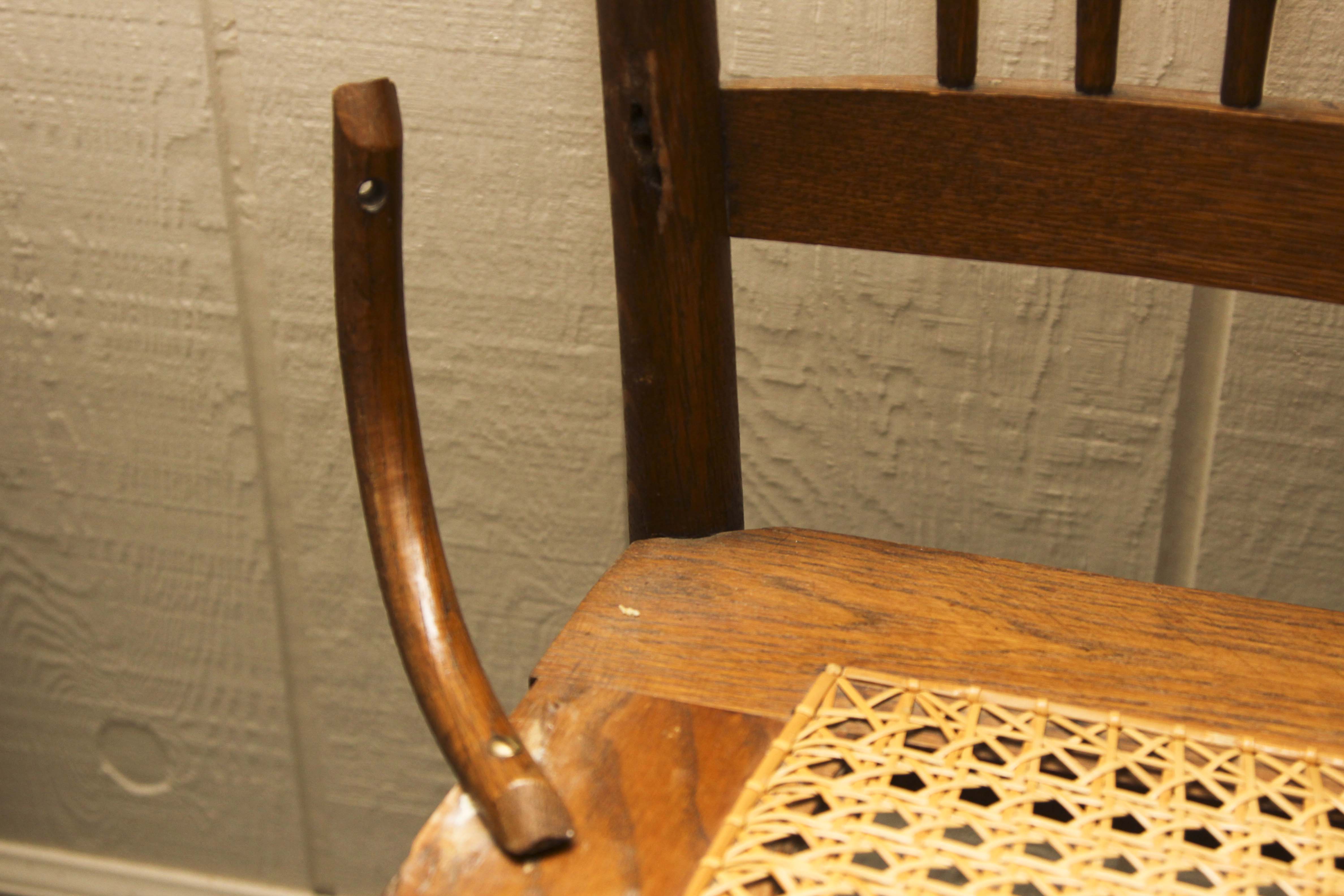 Pair of Vintage Wood Side Chairs