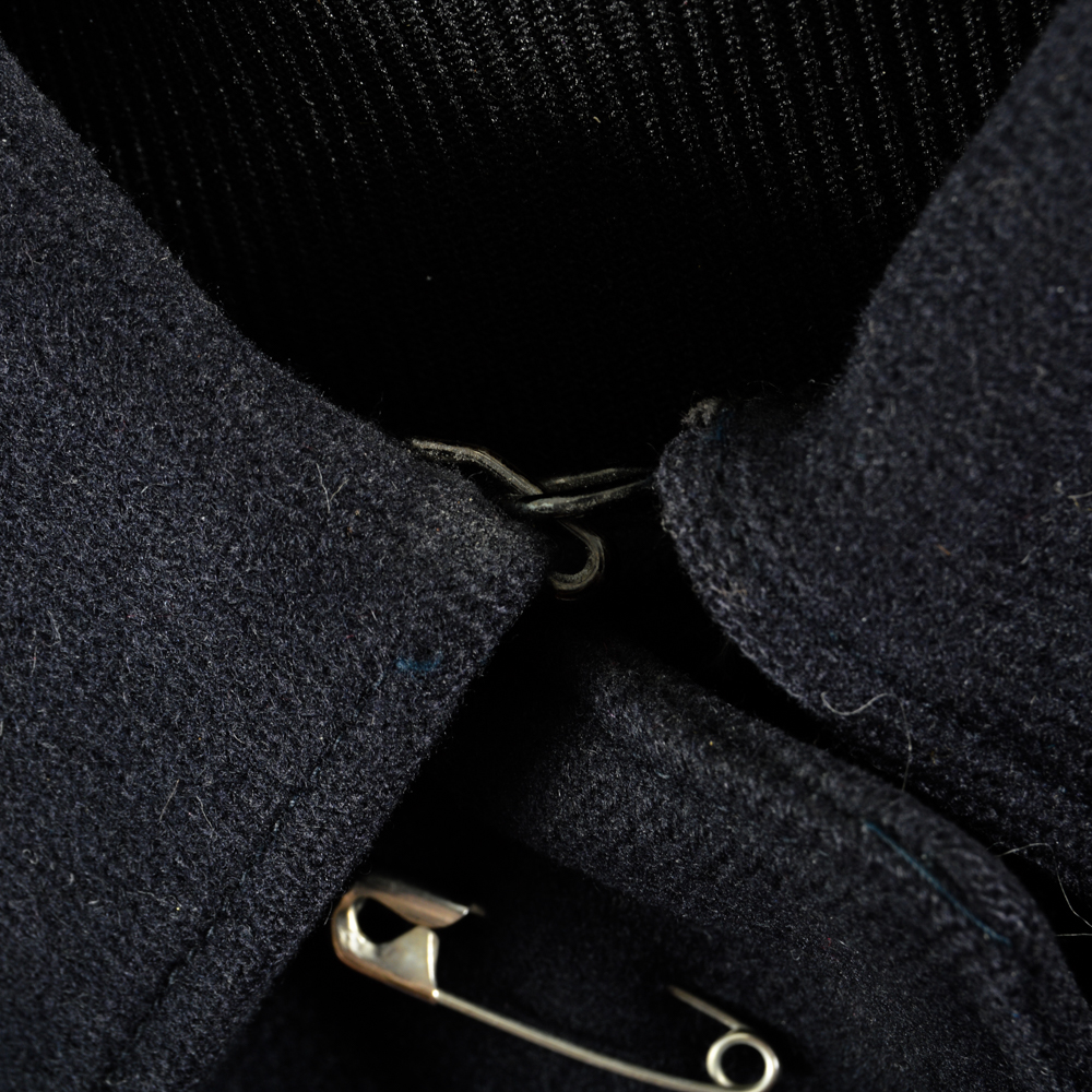 1950's Bruck's Navy Blue Wool Nurse's Cape