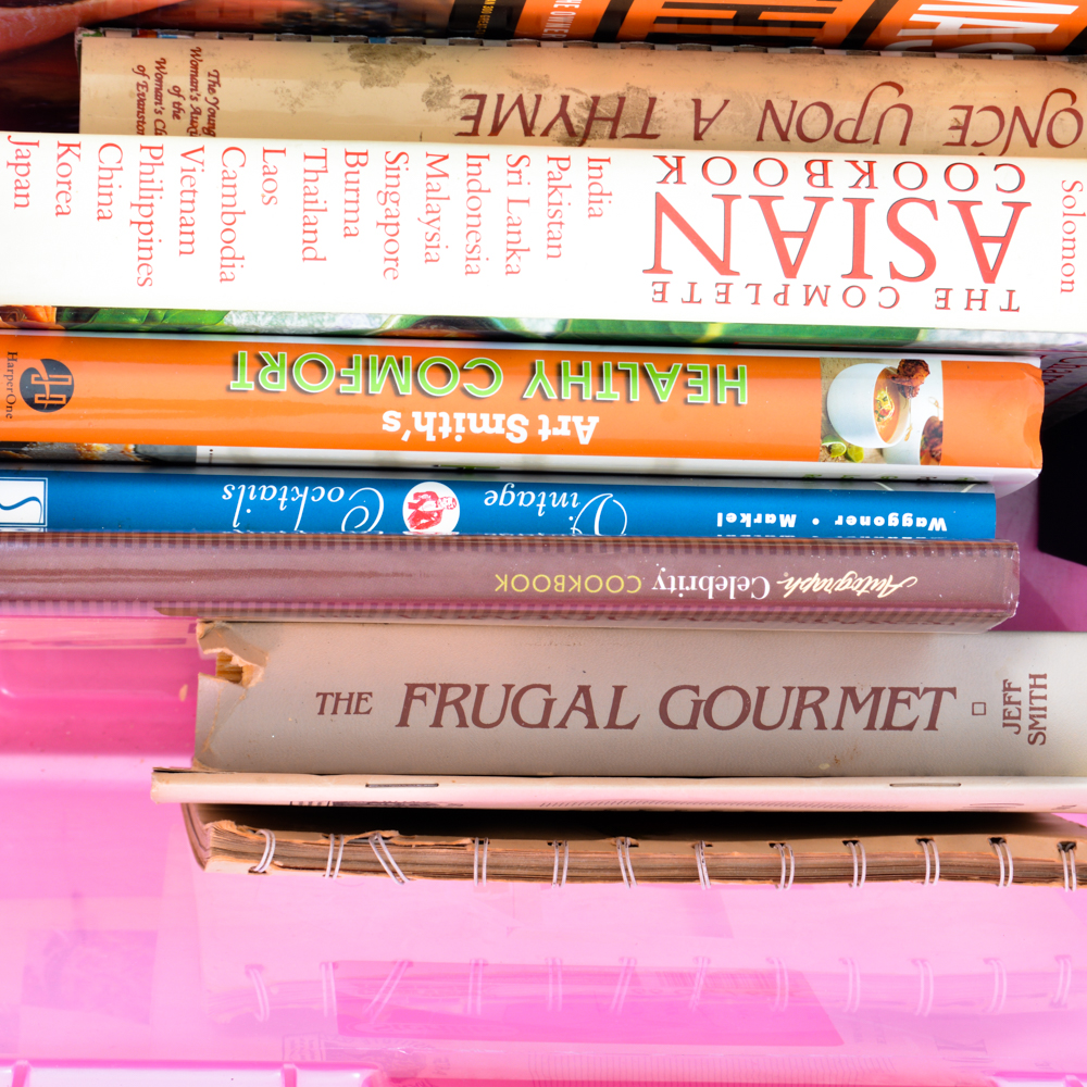 Large Assortment of Vintage and Modern Cookbooks