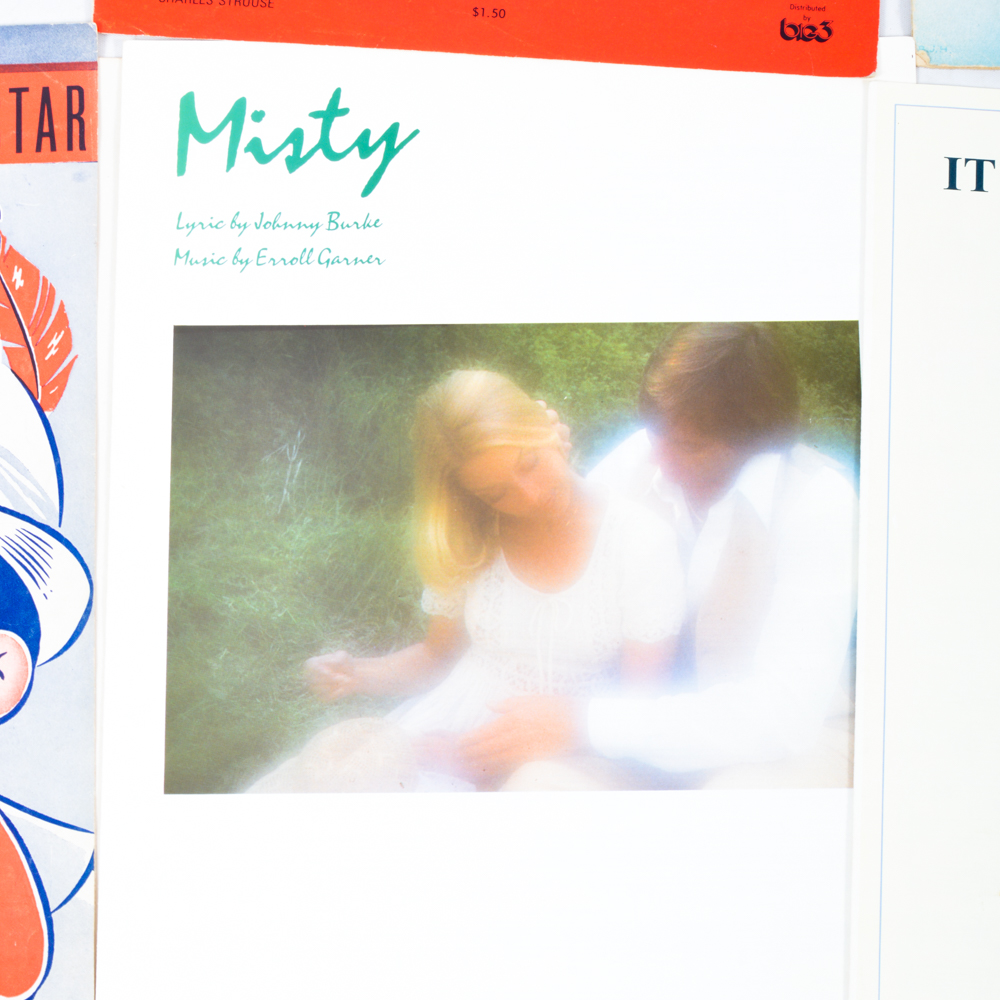 Assorted Vintage and Modern Sheet Music and Books