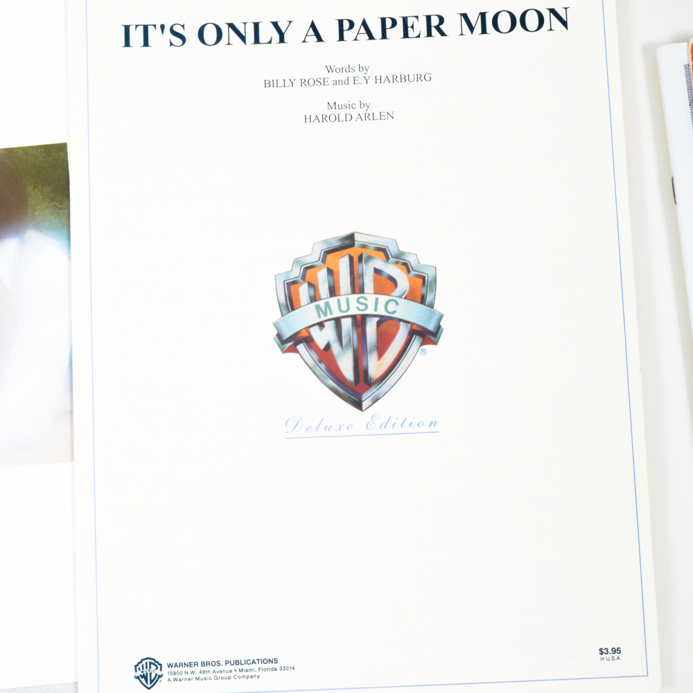 Assorted Vintage and Modern Sheet Music and Books