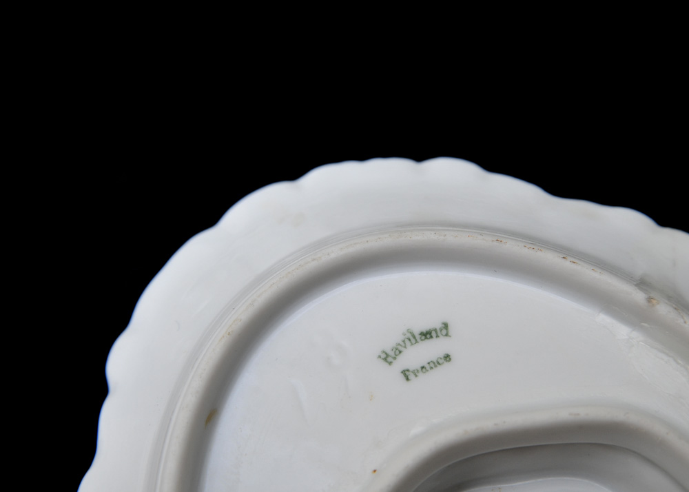 Haviland & Co. Limoges "Ranson" White China Set