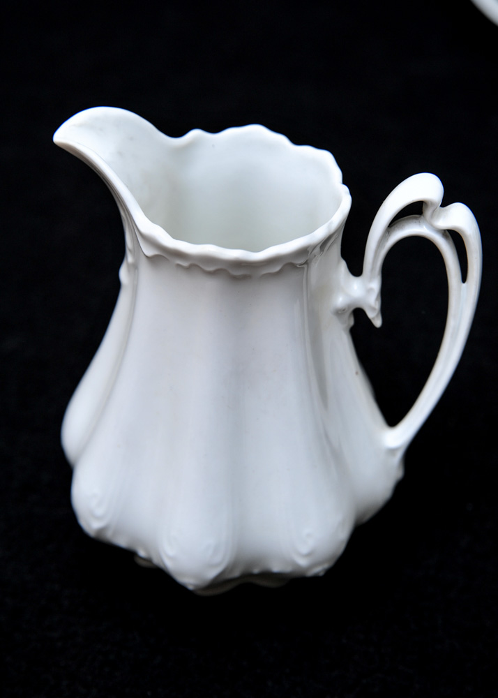 Haviland & Co. Limoges "Ranson" White China Set