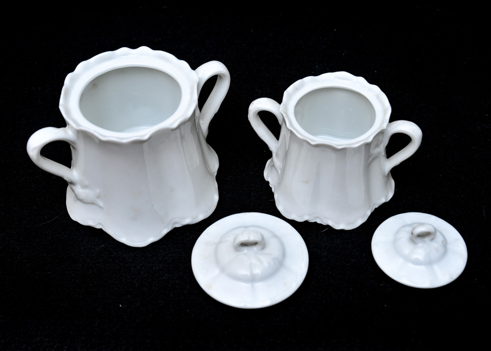 Haviland & Co. Limoges "Ranson" White China Set