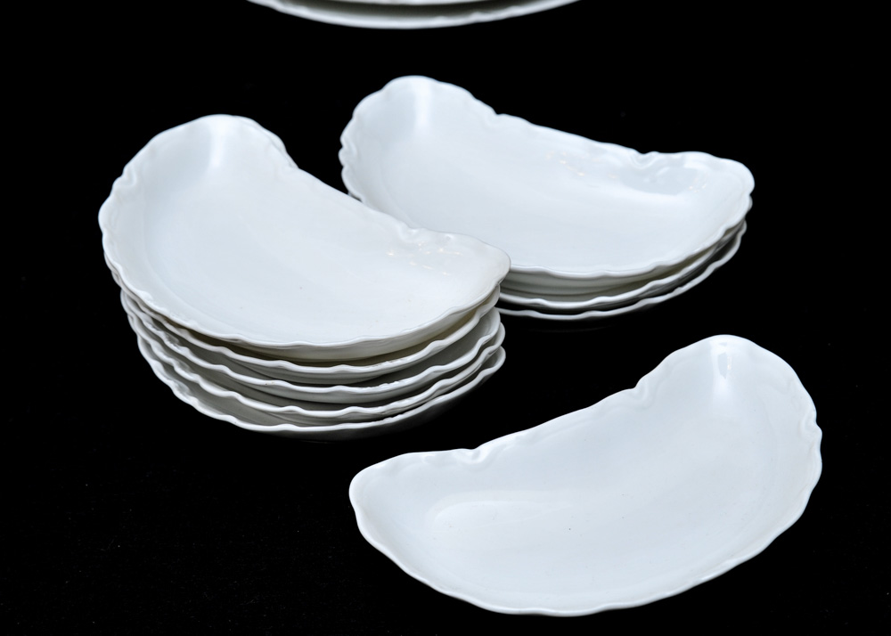 Haviland & Co. Limoges "Ranson" White China Set