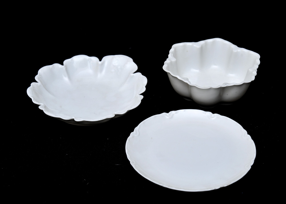 Haviland & Co. Limoges "Ranson" White China Set