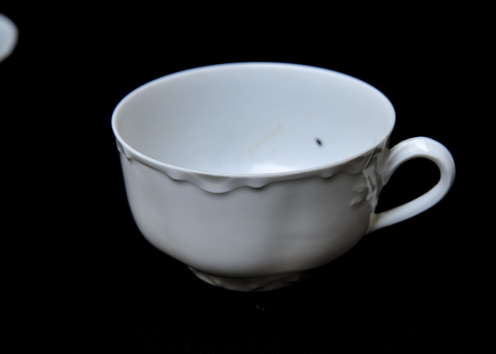 Haviland & Co. Limoges "Ranson" White China Set