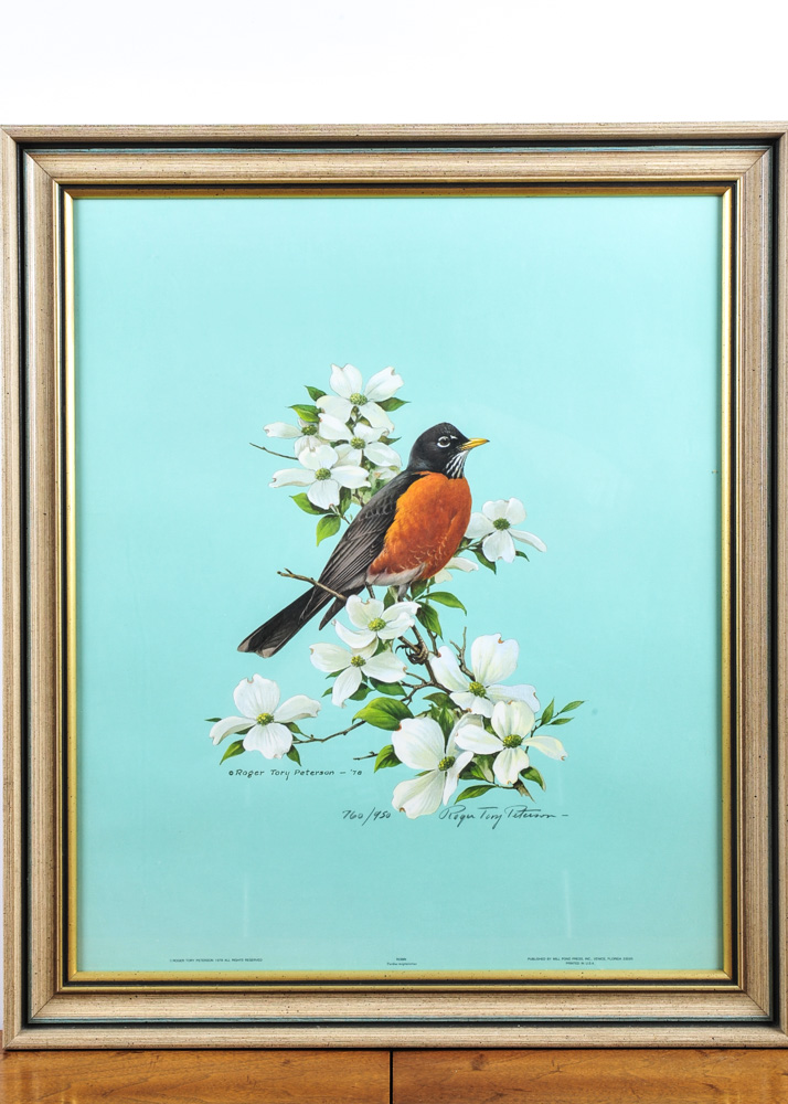 Pair of Signed and Numbered Roger Tory Peterson Prints