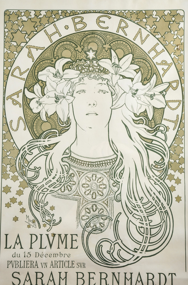After Alphonse Mucha Advertising Poster