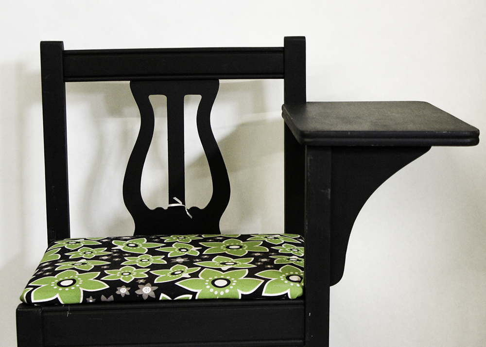 Vintage Upcycled Gossip Chair