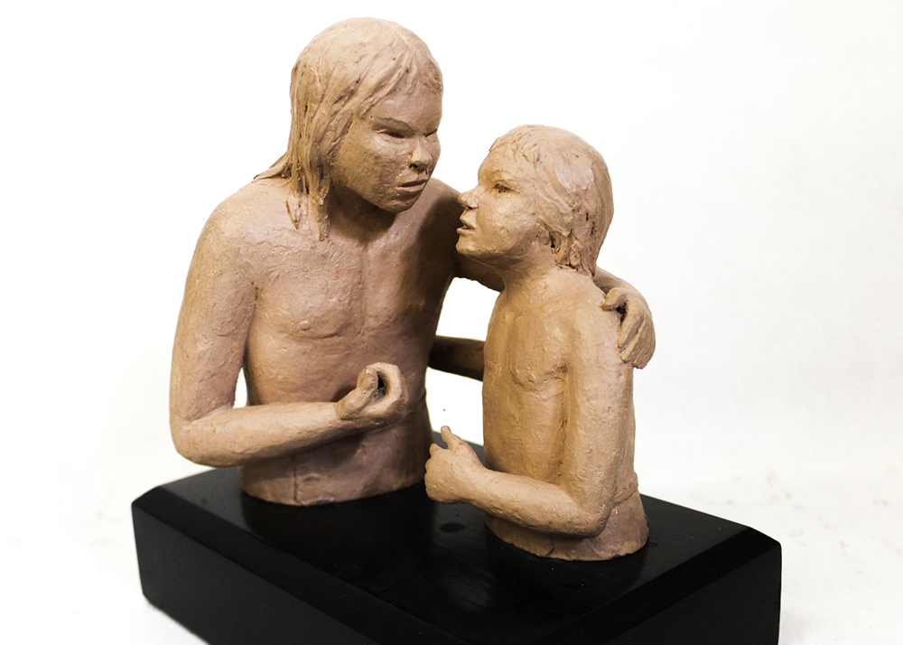 Original Terra Cotta Sculpture by Lois Keener