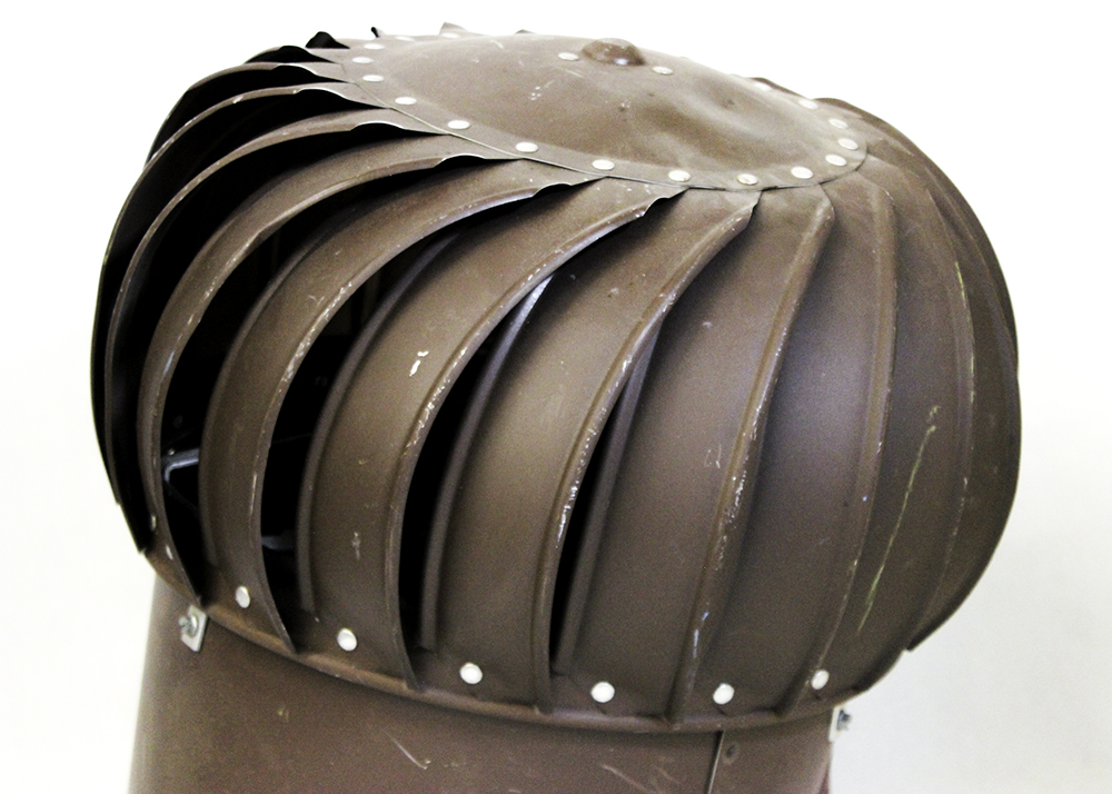 Pair of Industrial Roof Wind Turbines